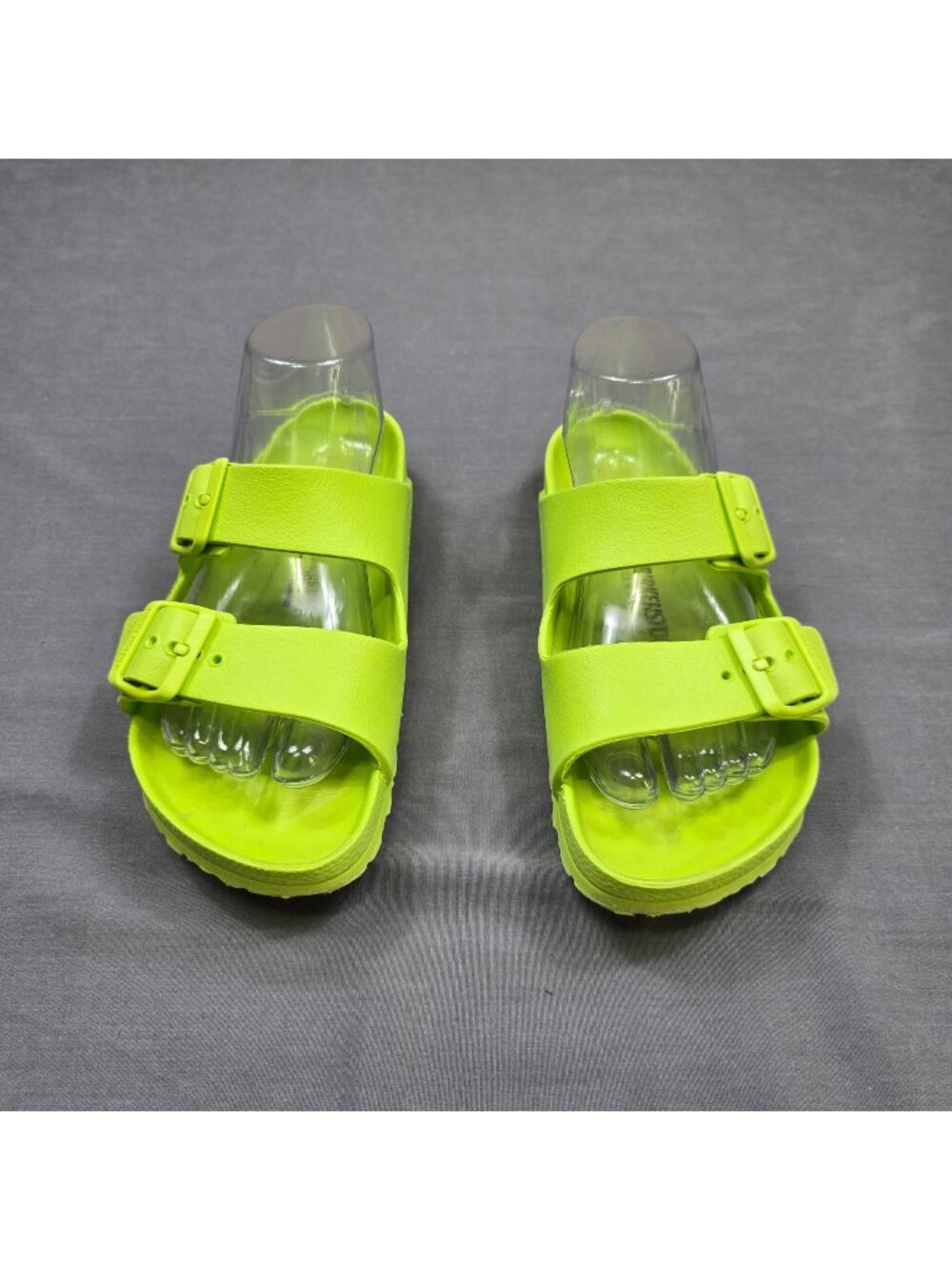 Birkenstock Arizona EVA Neon Active Lime Sandals 38 EU Women’s 7 Men’s 5 Green